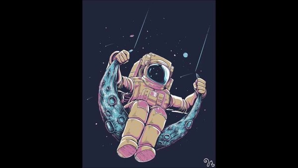 Космонавт стилизация