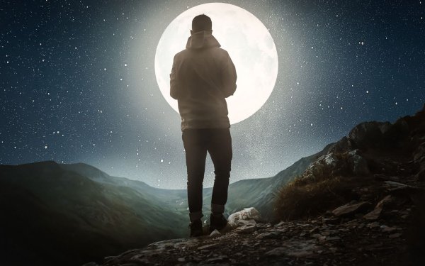 Горы звезды человек