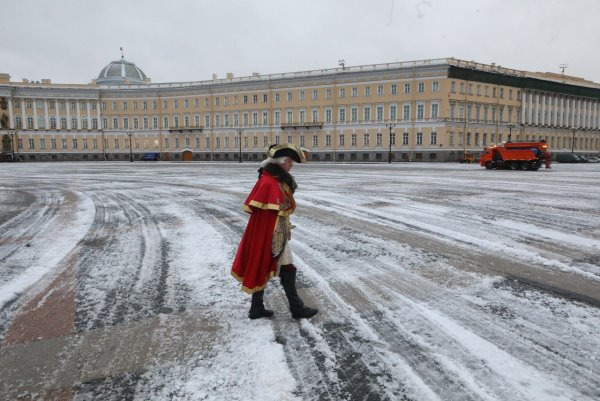 Санкт-Петербург в конце марта