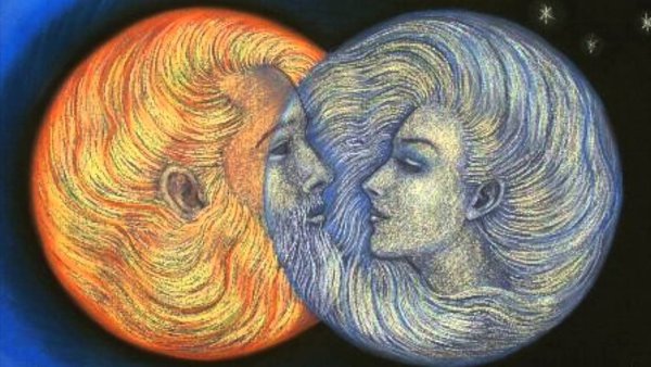 Мужчина солнце женщина Луна