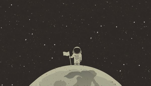 Космонавт Минимализм