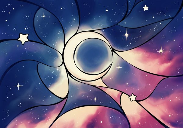 Звездное небо абстракция