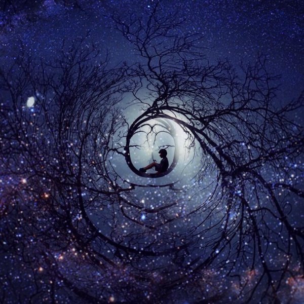 Звездное небо сюрреализм