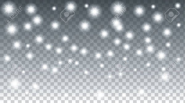 Снежинки слой для фотошопа