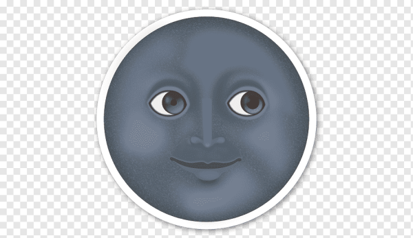 Черная Луна эмодзи