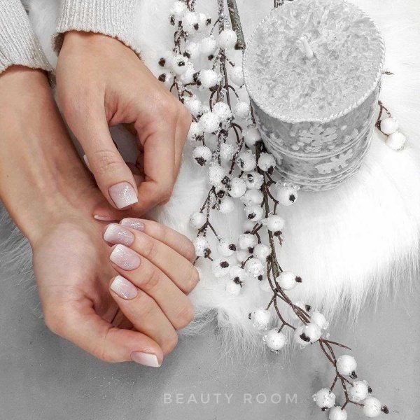 Зима Эстетика ногти