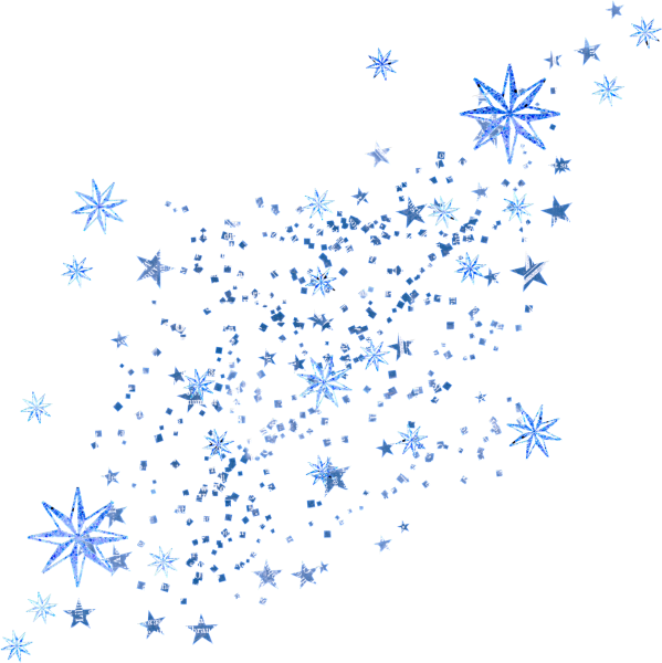 Снежинки на прозрачном фоне для фотошопа