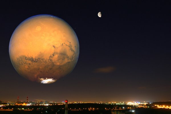 Луна и Марс