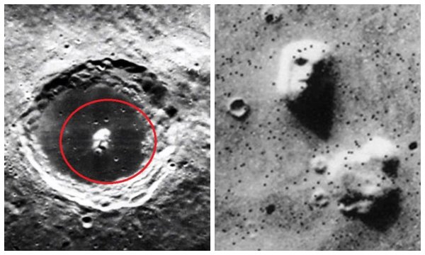 Луна с лицом человека