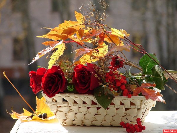 Букет "осенний каприз"