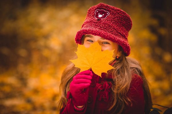 Шапки для девочек осень