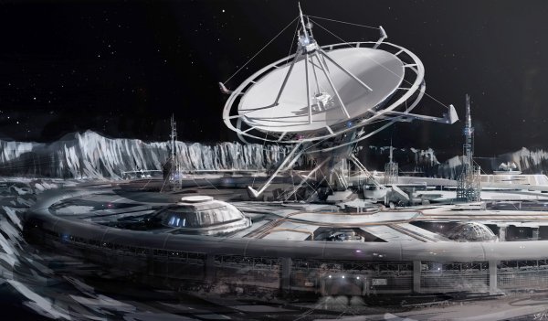 Проект базы на Луне России