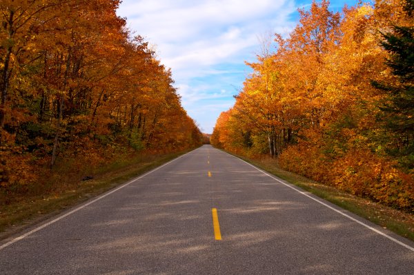 Осень на трассе