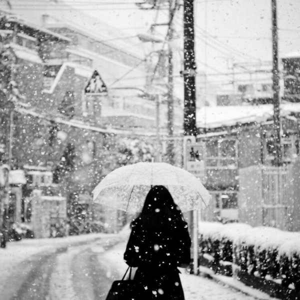 Зима грусть