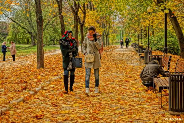 Прогулка осенью