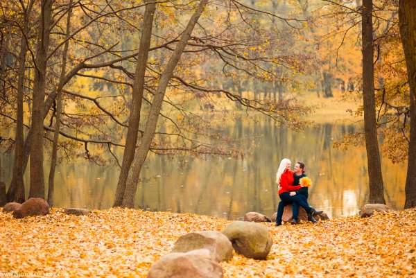 Прогулка в осеннем парке