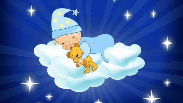 Малыш на облачке