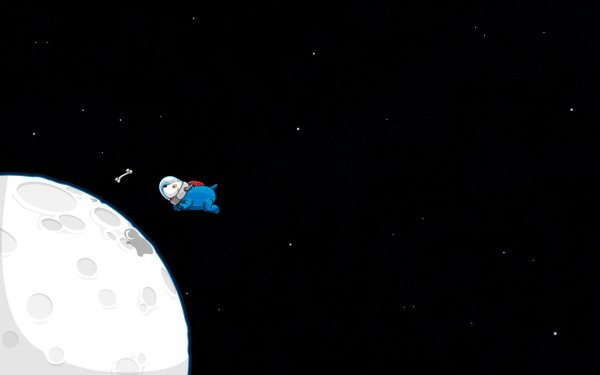 Минималистичный фон для презентации космос