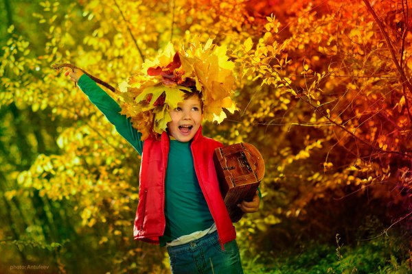Осеннее настроение радостное