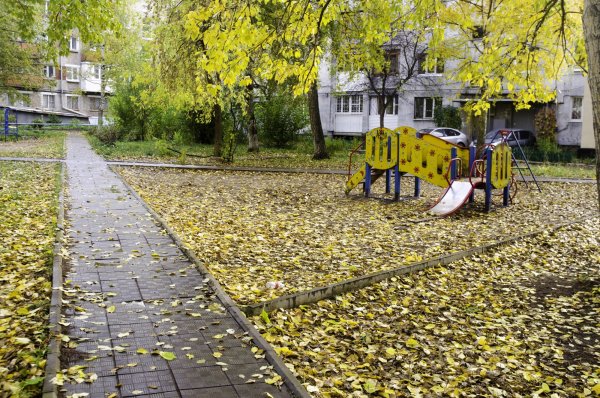 Осенний двор