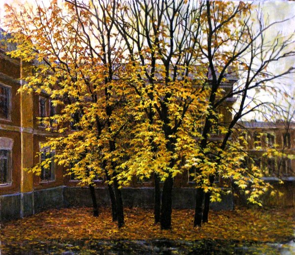 Художник Владимир Качанов осень