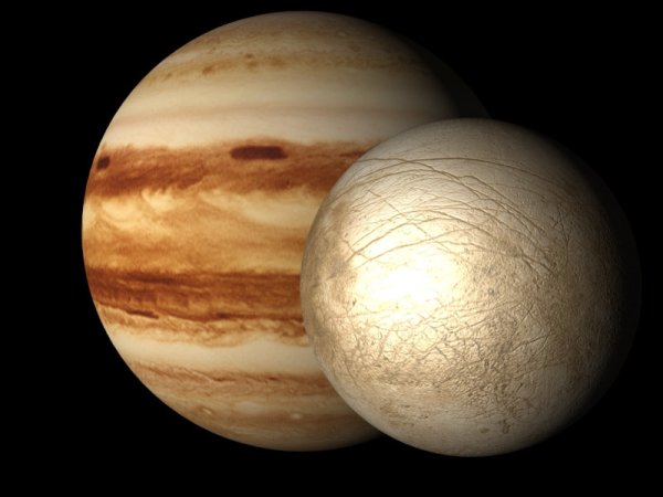 Планета Европа Спутник Юпитера