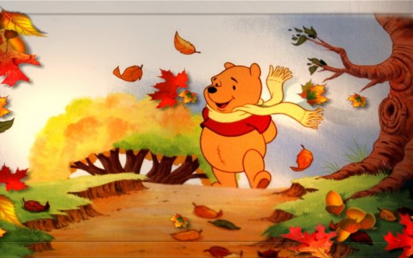 Осень из мультфильмов