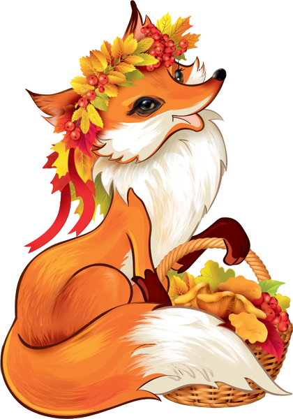 Лиса красавица