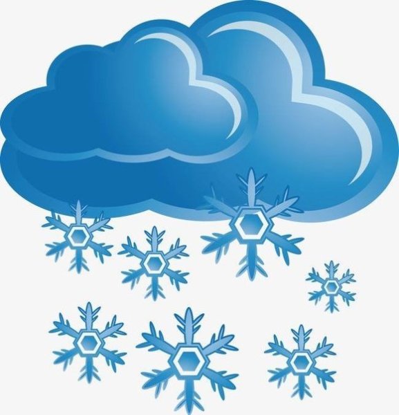 Облако со снегом