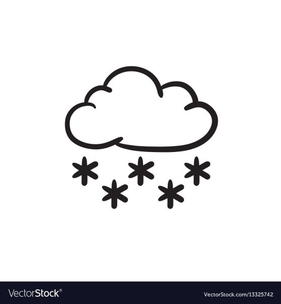 Тучка со снегом