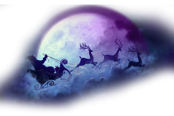 Олень и Луна