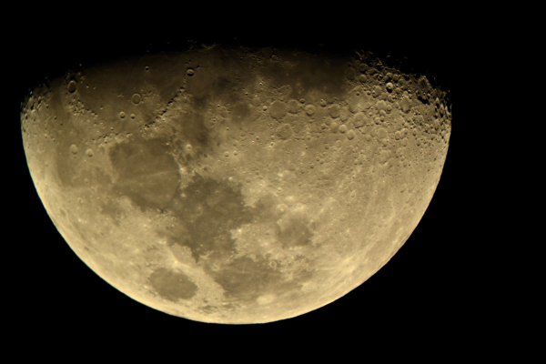 Любительские снимки Луны