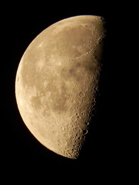 Снимки Луны с телескопа