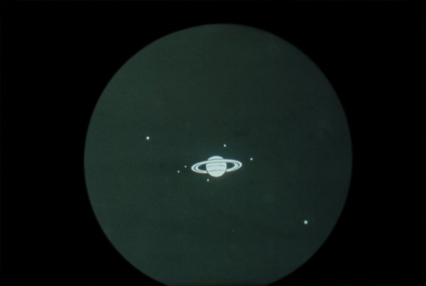 Сатурн в телескоп 70 мм