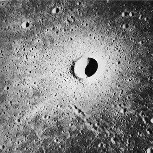 Кратеры на Луне в телескоп