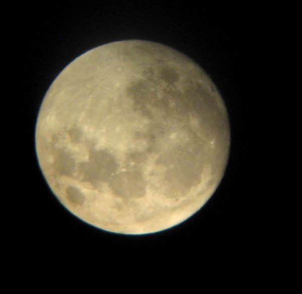 Луна в домашний телескоп