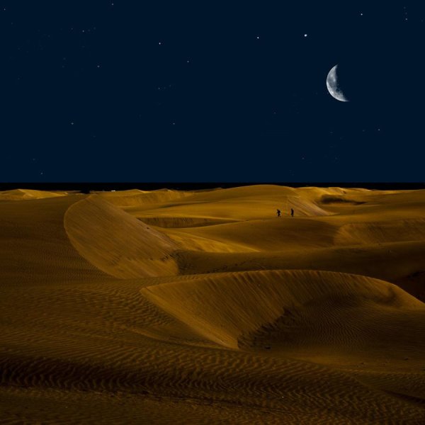 Ночное небо в пустыне