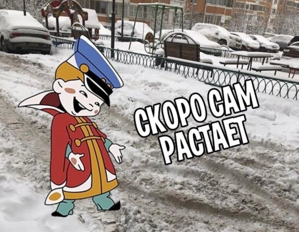 Шутки про уборку снега