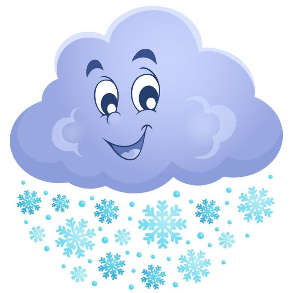 Туча Снежная для детей