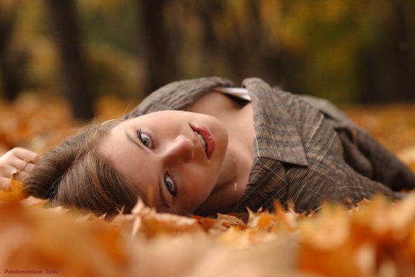 Осенняя хандра девушка