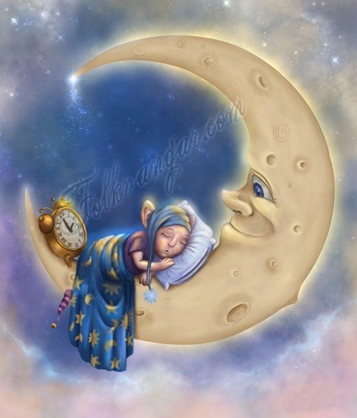 Малыш на Луне