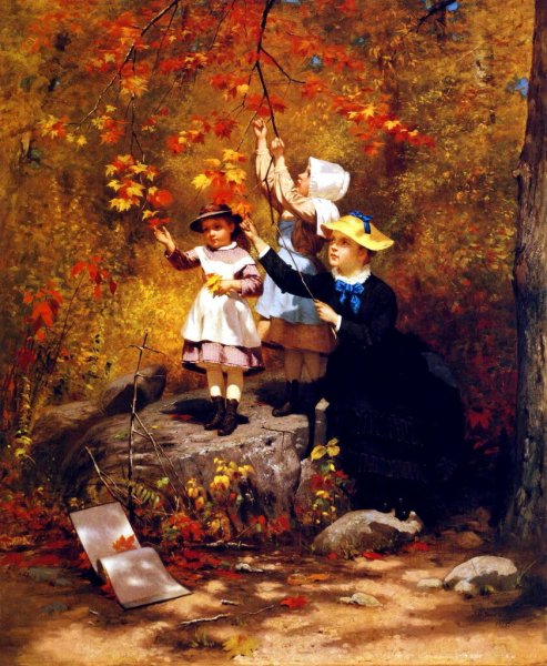 Джон Эверетт Милле «осенние листья» (1856)