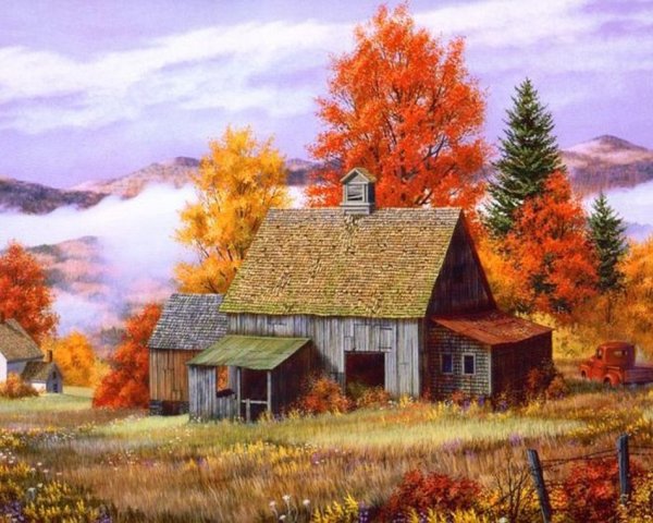 Художник Фред Сван картины
