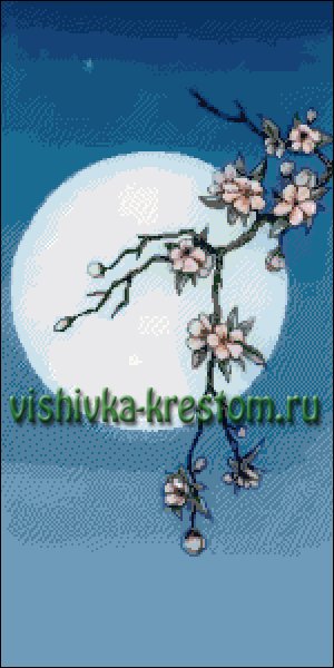 Японские иллюстрации Луна