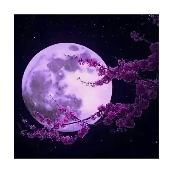 Фиолетовая Луна