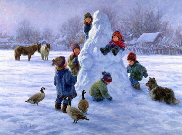 Роберт Дункан зимние забавы