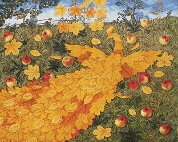 Сказочная птица осень