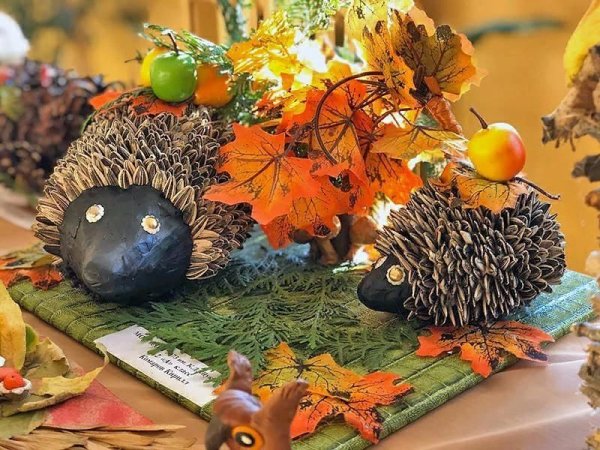 Выставка поделок осенние фантазии