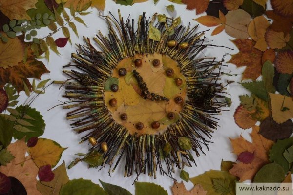 Поделки из осенних материалов