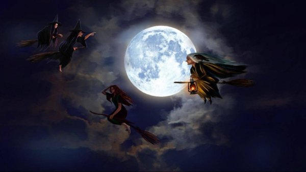 Летающая ведьма